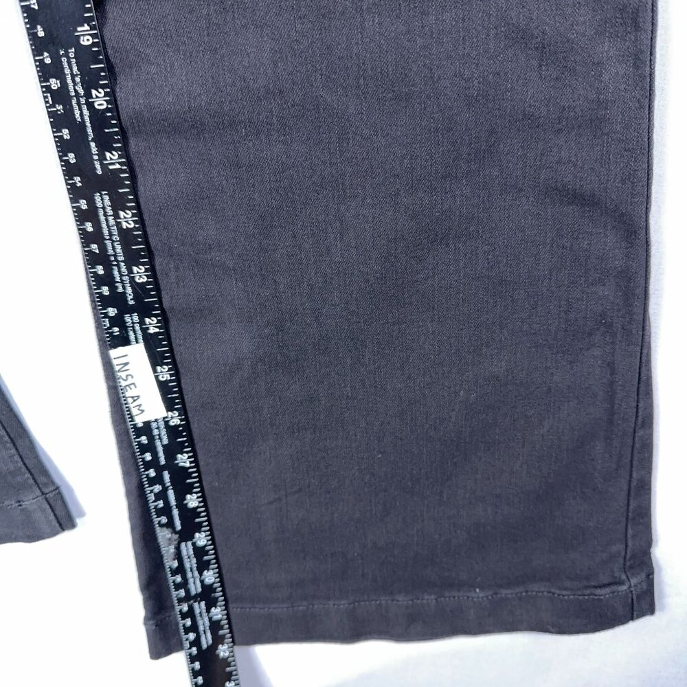 Sofia Vergara Melisa High Rise Flare Jeans Womens Size 14 Denim Stretch Black - Picture 9 of 11